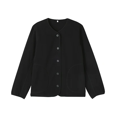 Recyclable Fleece Cardigan