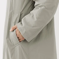 Padded Stand Fall Collar Coat