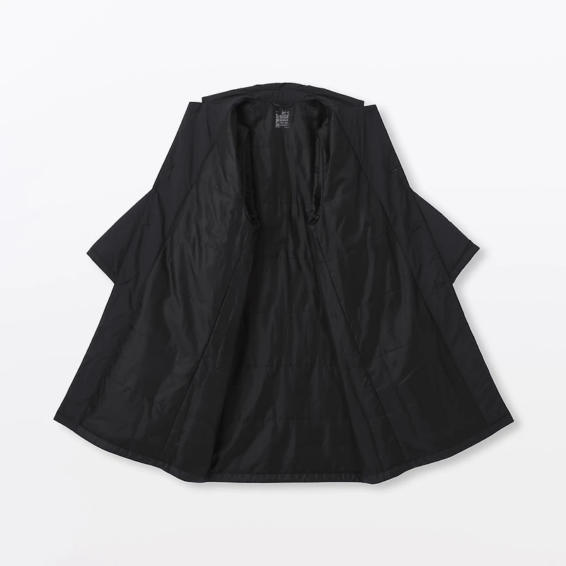 Padded Stand Fall Collar Coat