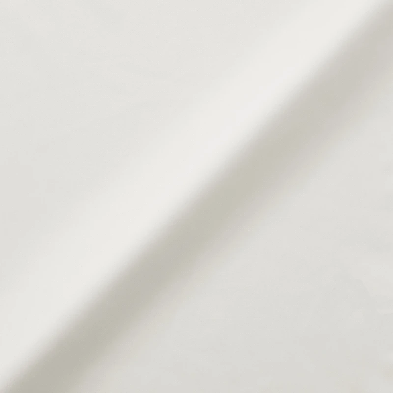 Cotton Semi-Spread Collar Shirt