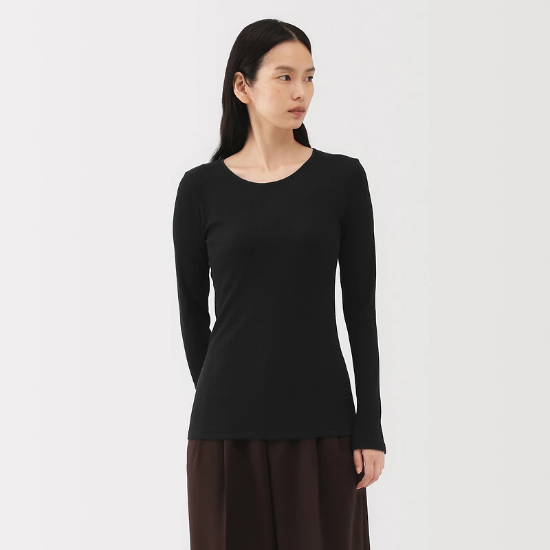 Labo Cotton Cashmere Ribbed T-Shirt