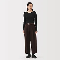 Labo Cotton Cashmere Ribbed T-Shirt