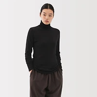 Labo Cotton Cashmere Turtleneck T-Shirt
