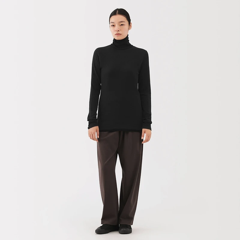 Labo Cotton Cashmere Turtleneck T-Shirt