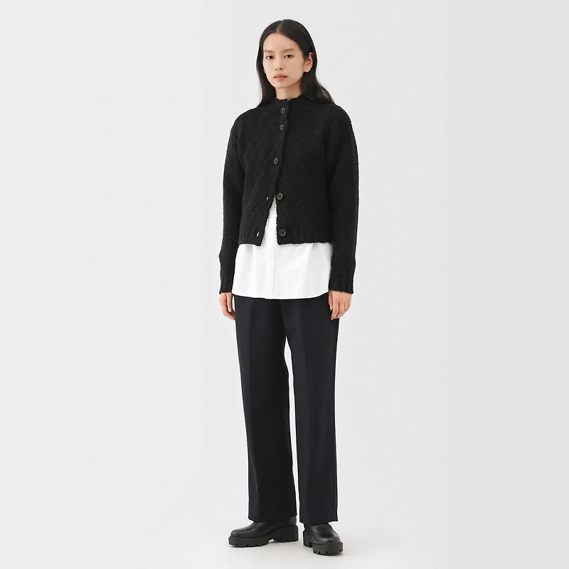 Labo Merino Wool Low-Gauge Cardigan