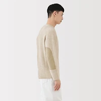 Labo Merino Wool Elbow Patch Sweater