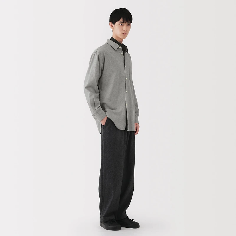 Labo Brushed Herringbone Shirt