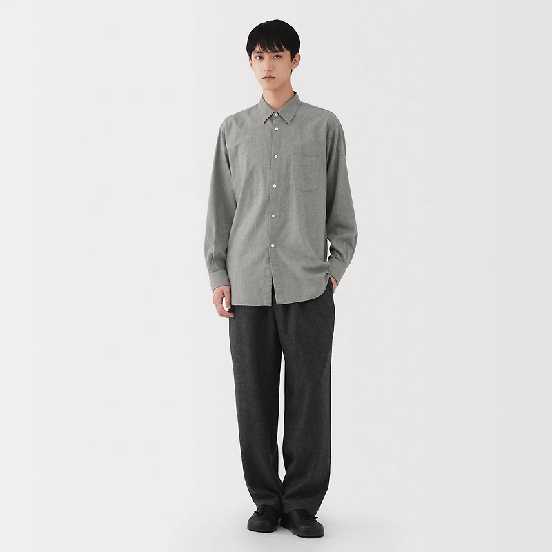 Labo Brushed Herringbone Shirt