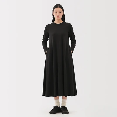 Labo Cotton Yak Jersey Dress