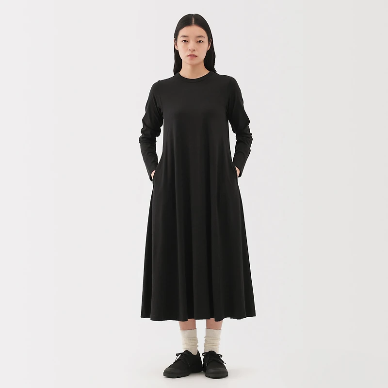 Labo Cotton Yak Jersey Dress
