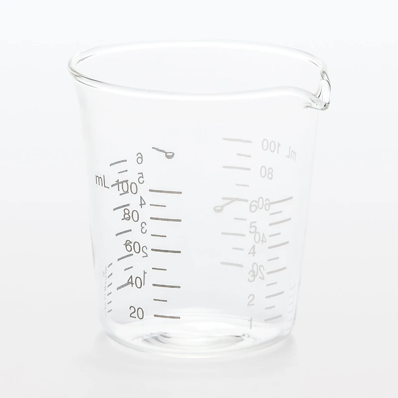 Heat Resistant Glass Measuring Cup 100 ml