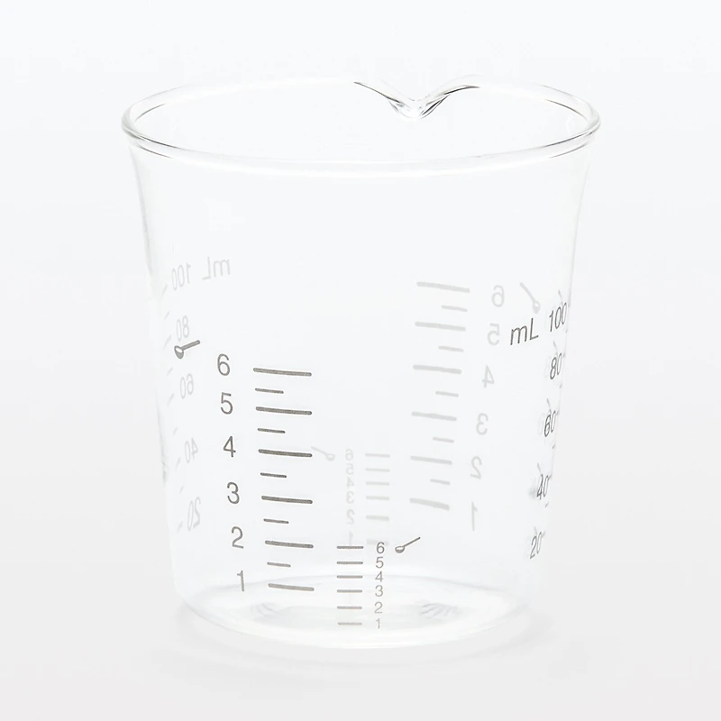 Heat Resistant Glass Measuring Cup 100 ml