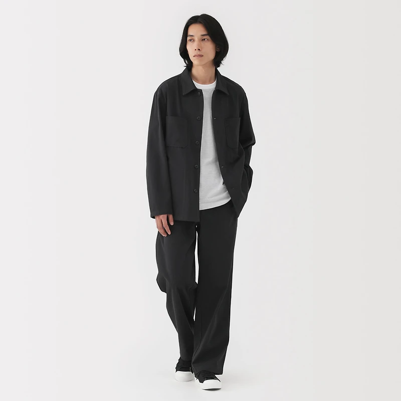 2-Way Stretch Herringbone Jacket