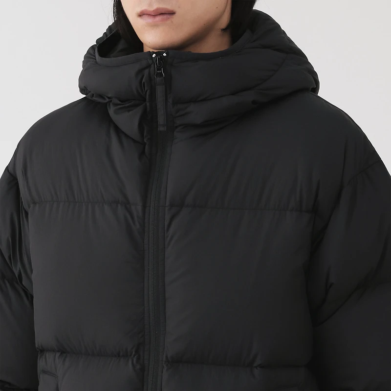 Lightweight Down Hooded Jacket