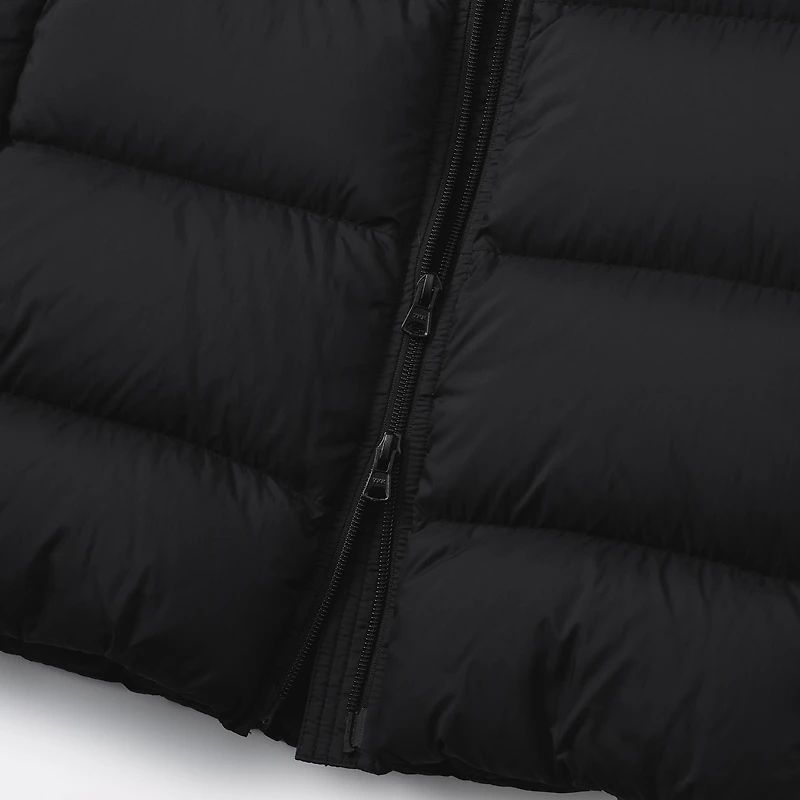 Lightweight Down Hooded Coat