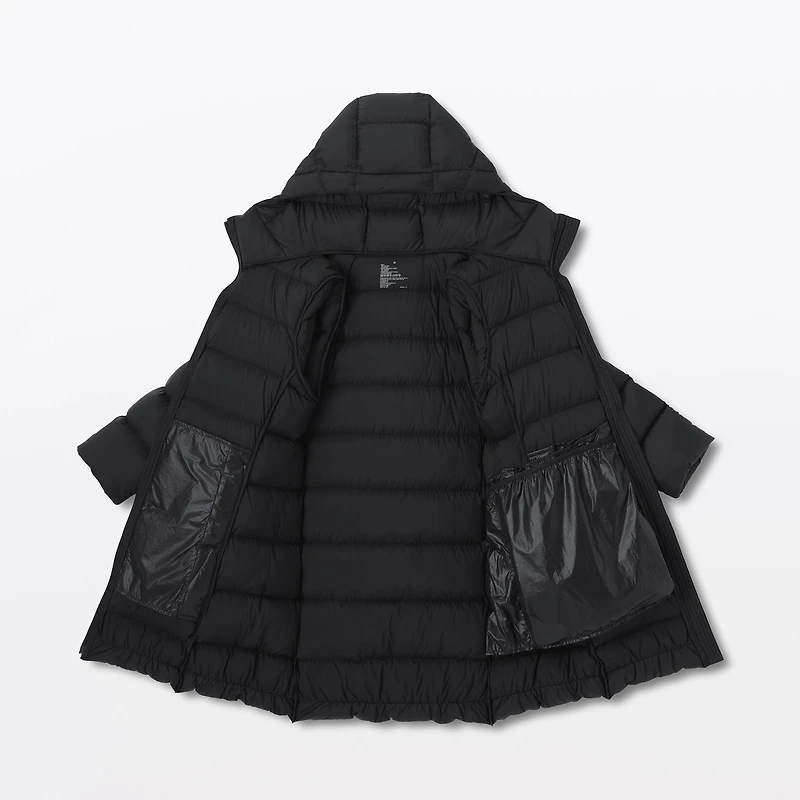 Lightweight Down Hooded Coat