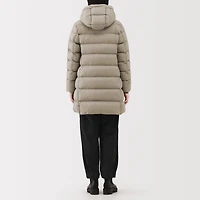 Lightweight Down Hooded Coat