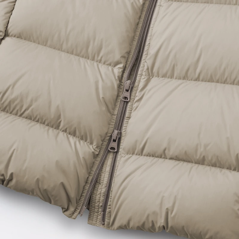 Lightweight Down Hooded Coat