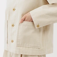 Kapok Blend Corduroy Jacket