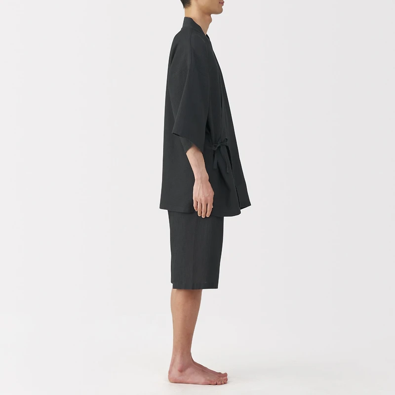Lyocell Blend Waffle Jinbei