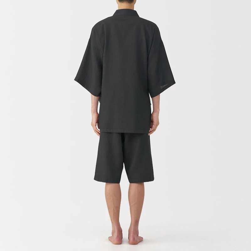 Lyocell Blend Waffle Jinbei