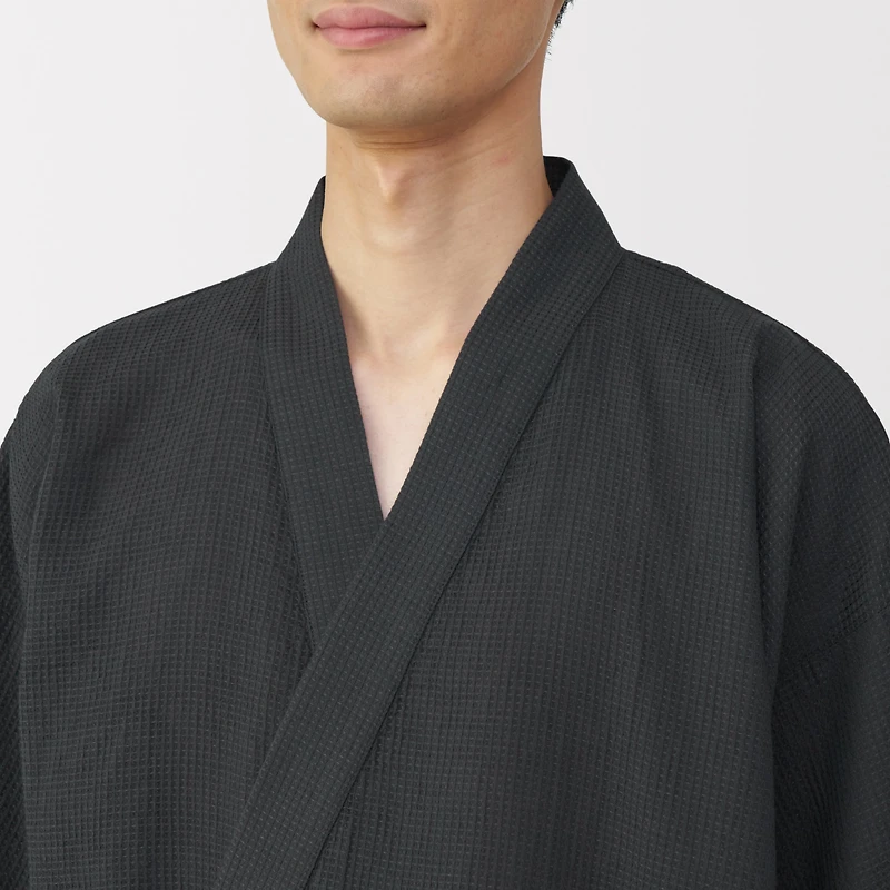 Lyocell Blend Waffle Jinbei