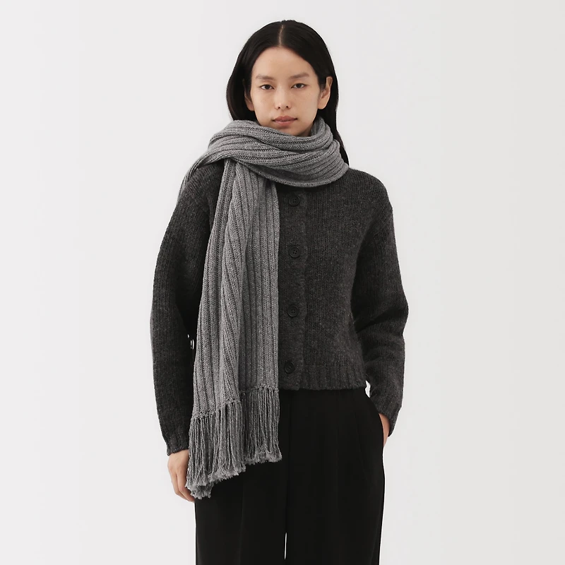 Labo Merino Wool Low-Gauge Stole