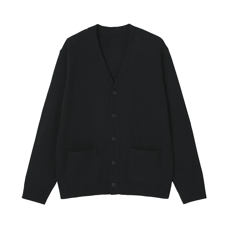 Wool V-Neck Cardigan