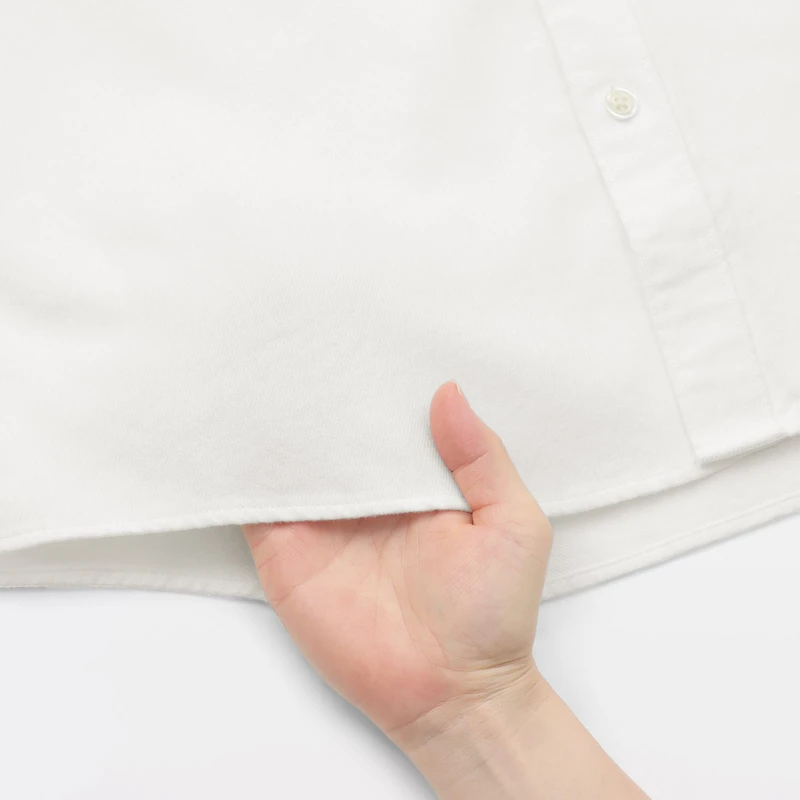 Flannel Stand Collar Shirt