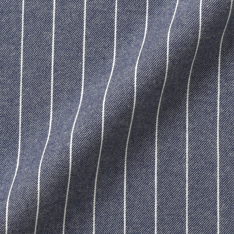 Flannel Stand Collar Shirt