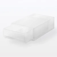 Polypropylene Storage Case Drawer Shallow (W26 x D37 x H12 cm)