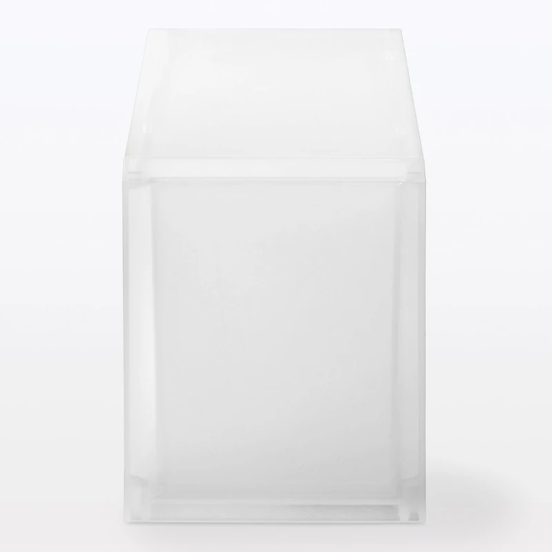 Polypropylene Storage Case Drawer Slim Deep with Partition (W14 x D37 x H17.5 cm)