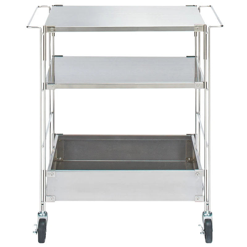 SUS Shelving Unit - Stainless Steel Wagon Set