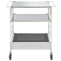 SUS Shelving Unit - Stainless Steel Wagon Set