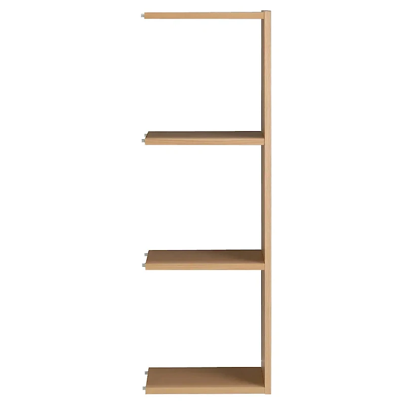 Additional Stacking Shelf - Oak - 3 Tiers