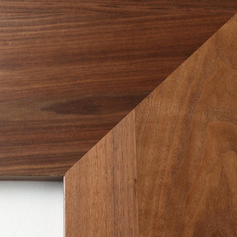 SUS Shelving Unit Additional Corner Shelf - Walnut