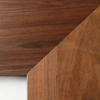 SUS Shelving Unit Additional Corner Shelf - Walnut