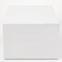 Polypropylene Wide Storage Case White Grey