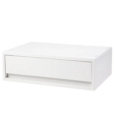 Polypropylene Wide Storage Case White Grey