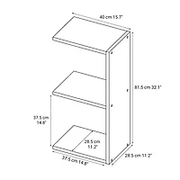 Additional Stacking Shelf - Oak - 2 Tiers