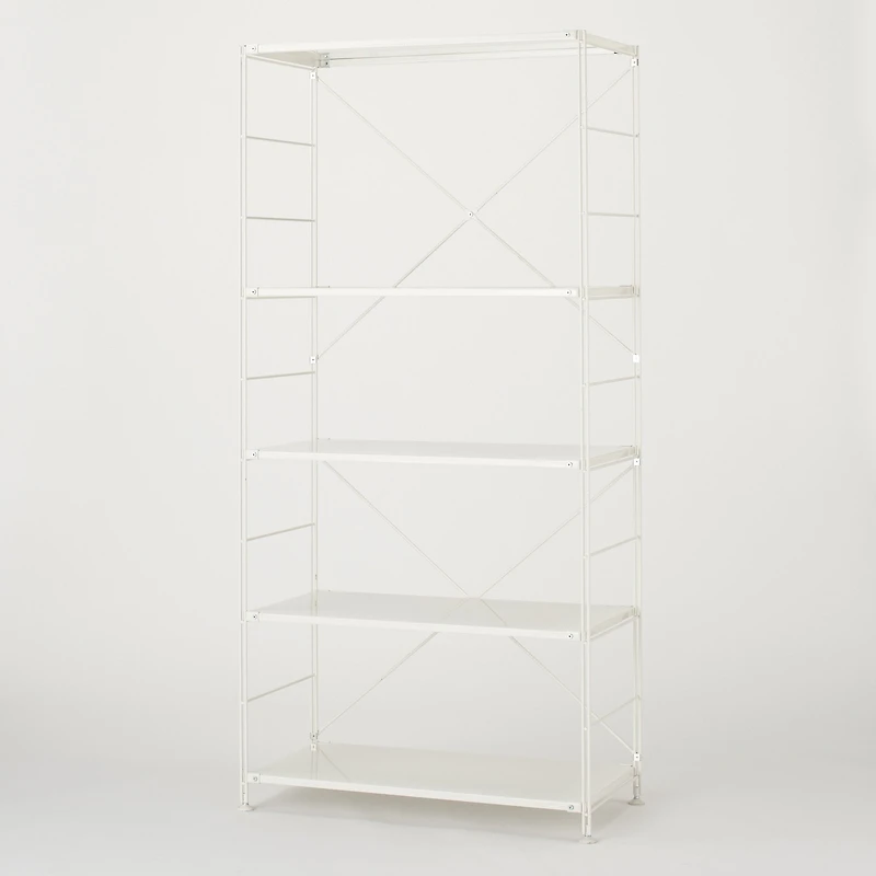 SUS Shelving Unit - Light Grey - Wide - Large