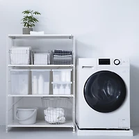 SUS Shelving Unit - Light Grey - Wide