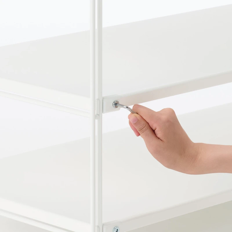 SUS Shelving Unit - White Grey - Wide - Mini
