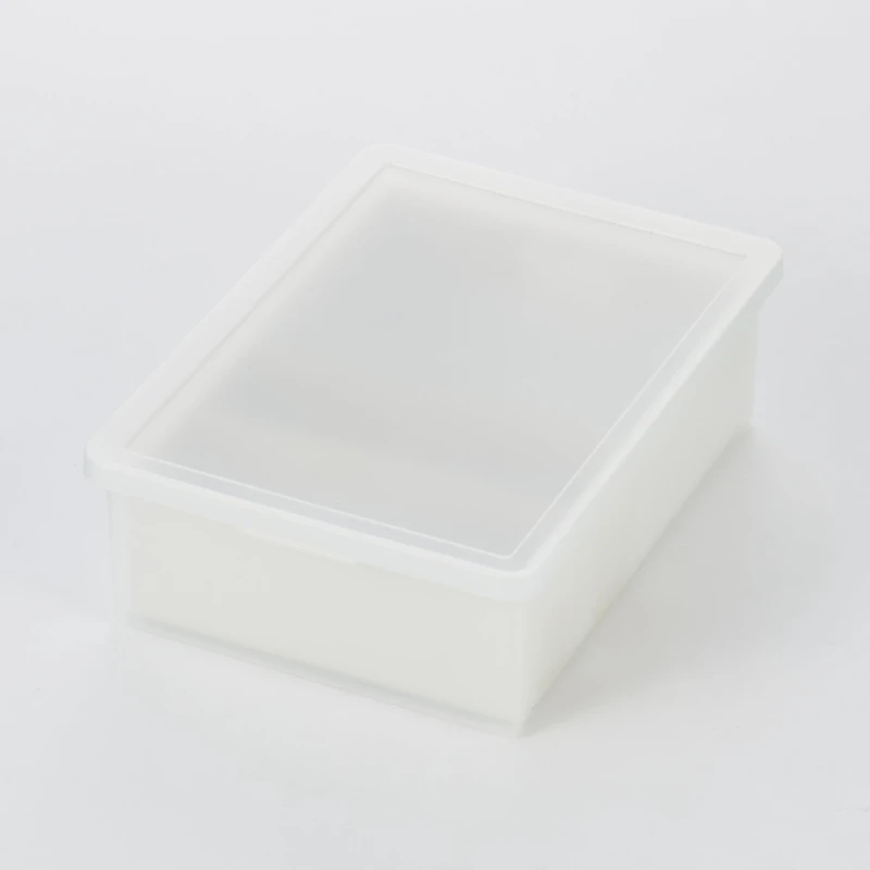 Polypropylene Storage Box Wide Lid