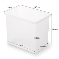 Polypropylene Storage Box Deep