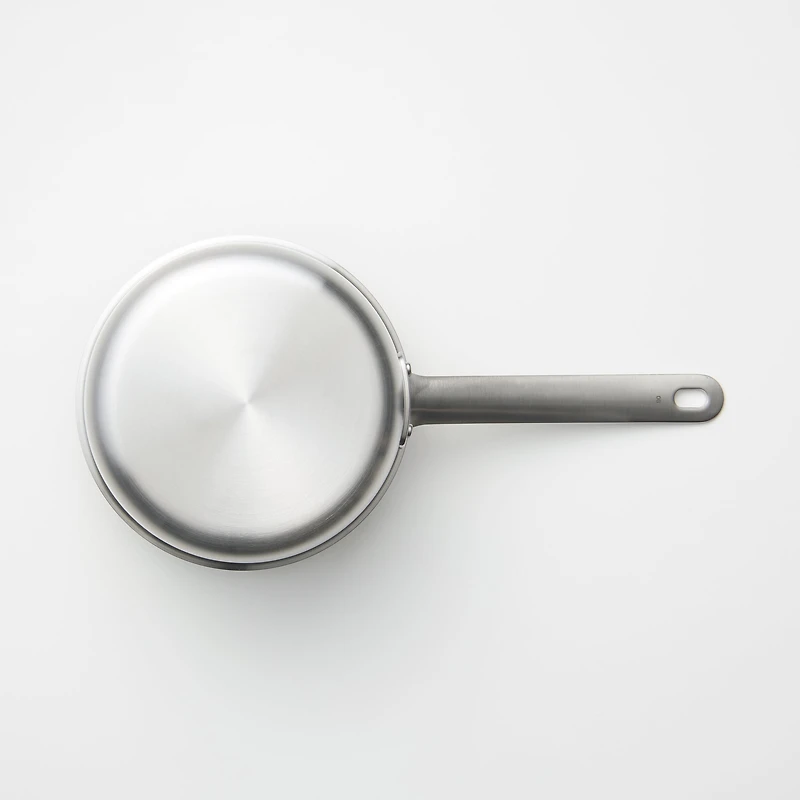 Stainless Aluminium 3-Layer Steel Saucepan 1.5L
