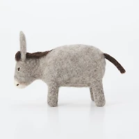 Wool Felt Animal - Donkey