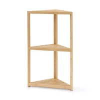 Bamboo Corner Rack 3 Tier