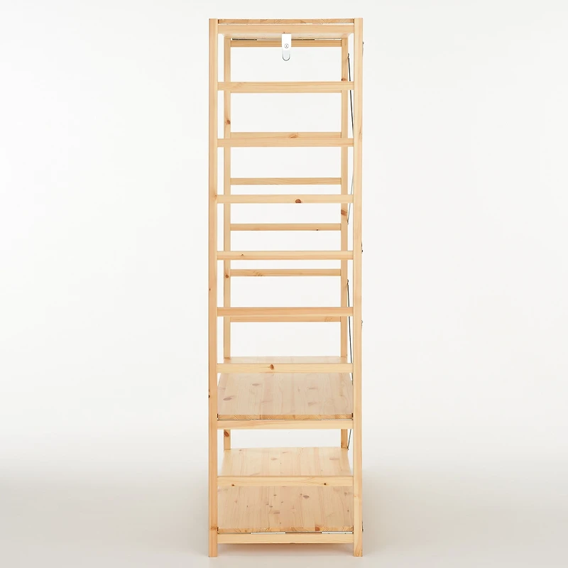 Pine Shelf Unit - Wardrobe