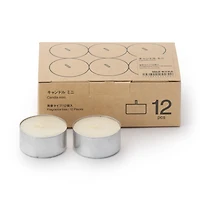 Fragrance-Free Mini Tealight Candle (12 Pack)